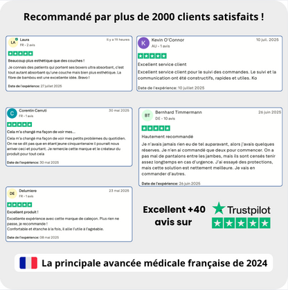 Vous avez tout essayé… mais l’inconfort ou les fuites sont toujours au rendez-vous ?